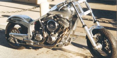 Chassis Harley, reservoir huile incorporer dans le chassis